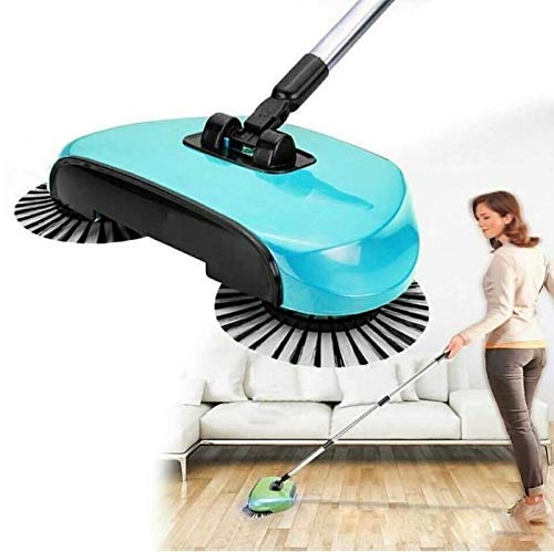 All in One Magical Hand Push Rotating Sweeping Machine - Automatic Room and Office Floor Cleaner