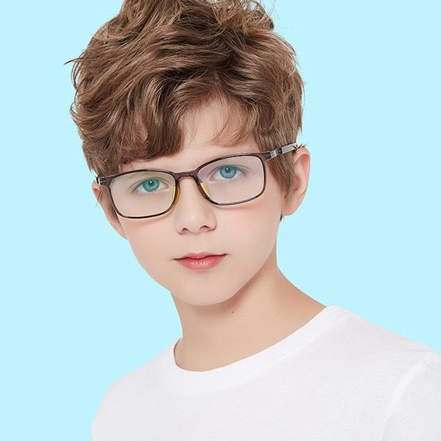 Blue Light Blocking, Anti Eyestrain, UV400 Protector Eye Glasses for Boys and Girls - Perfect For Age From 01 to 16 Years