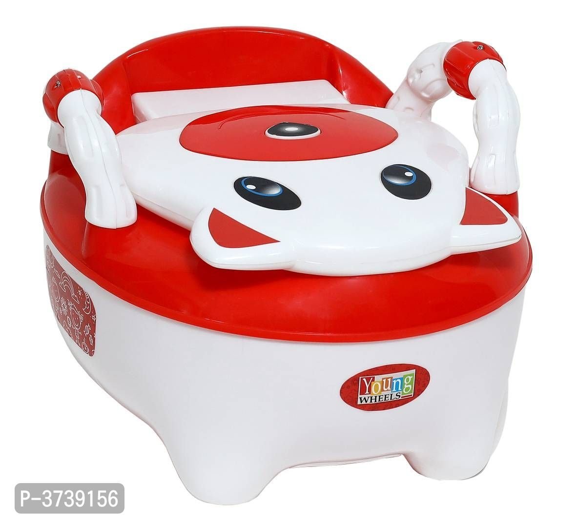 Baby Toilet Training Potty Seat With Upper Closing Lid And Removable Bowl